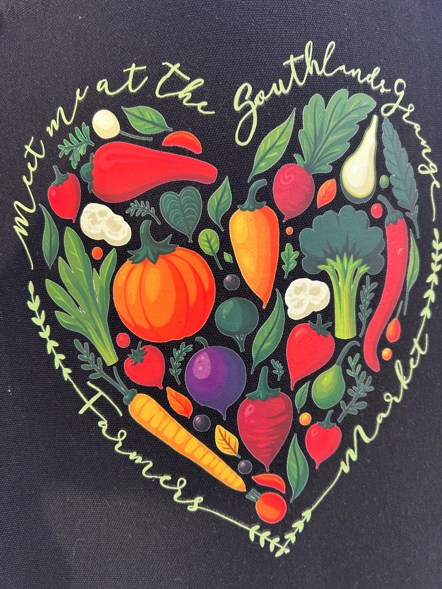 Southlands Black Farmers Market Bag