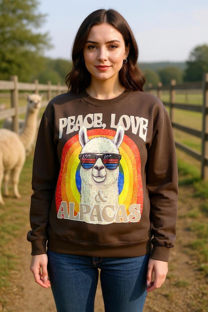 Alpaca Crew Sweatshirt