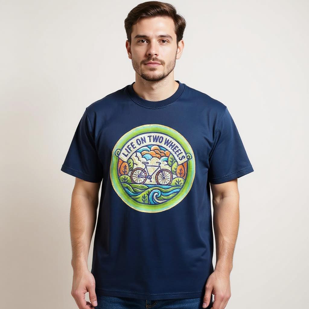 Life On Two Wheels tee shirt