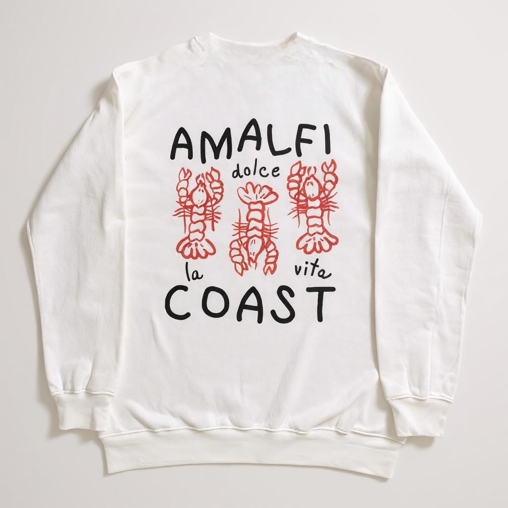 Amalfi Coast Crew Sweatshirt