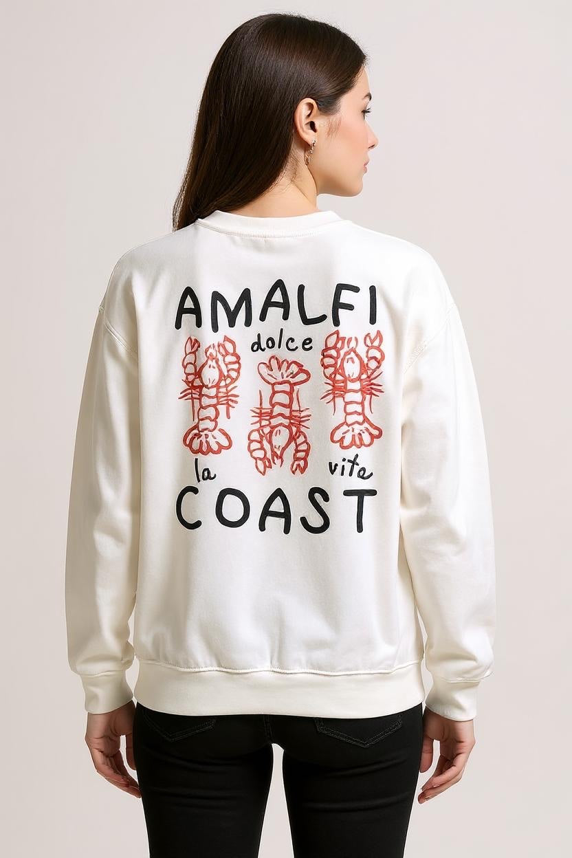 Amalfi Coast Crew Sweatshirt