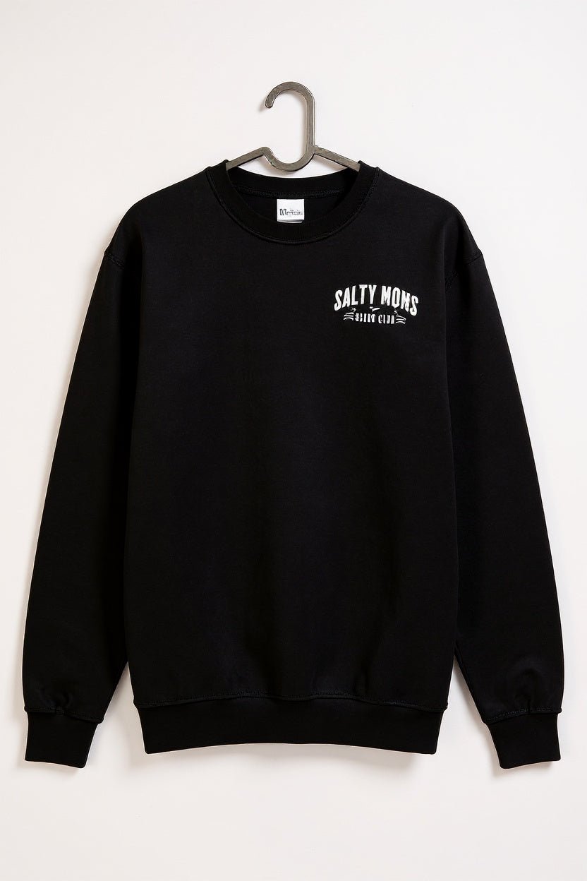 Salty Moms Beach Club Crew Sweatshirt