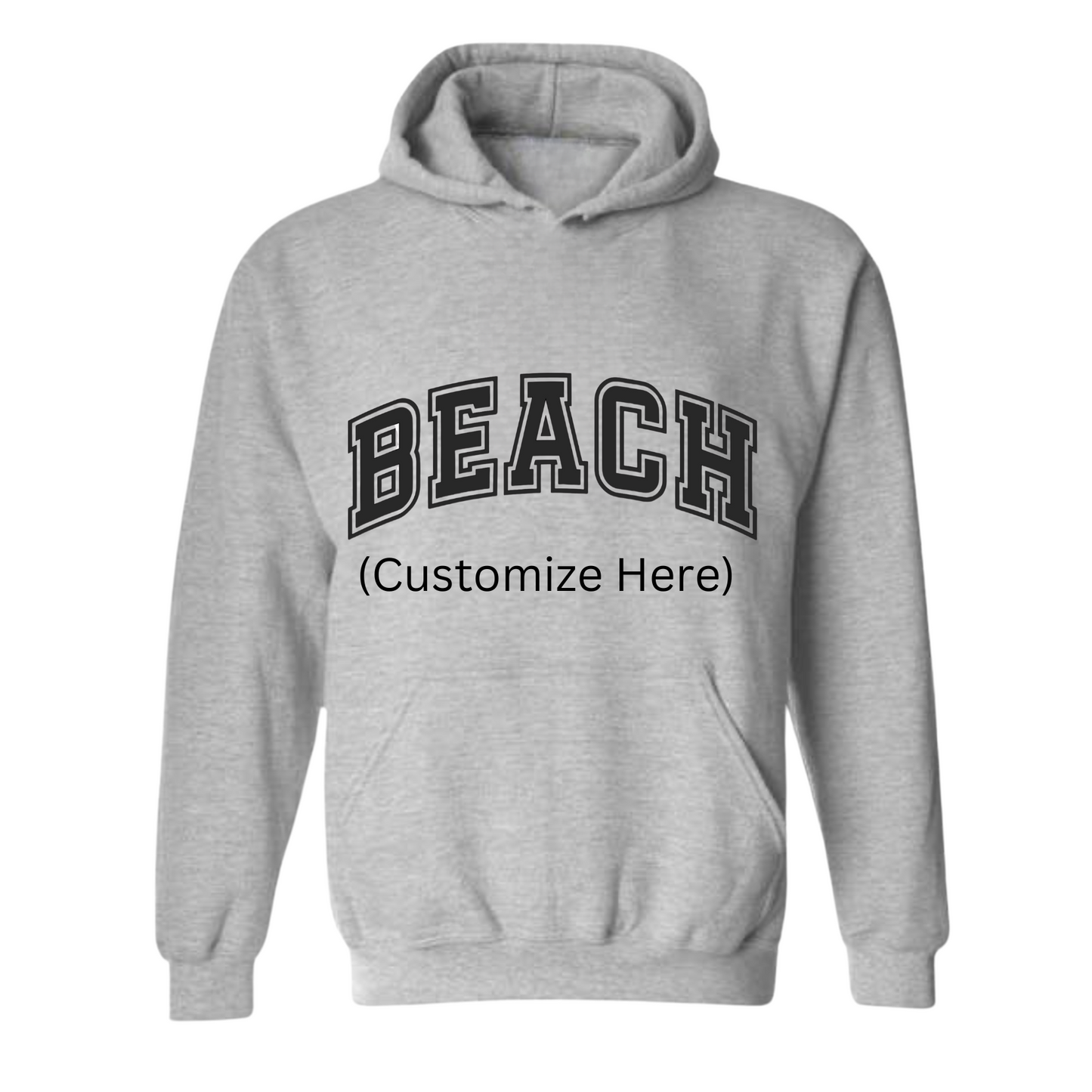 Customize a BEACH sweatshirt here!