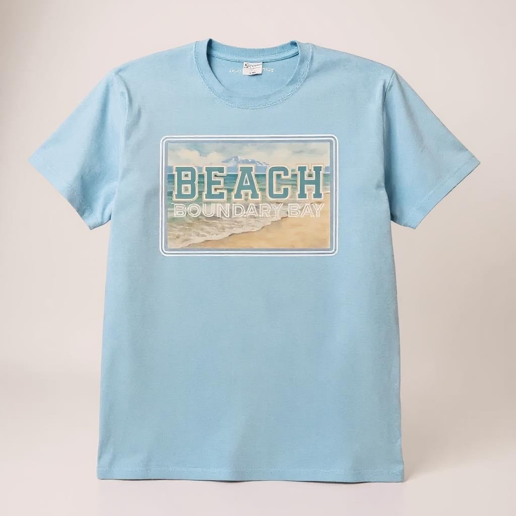 Boundary Bay Tee Light blue