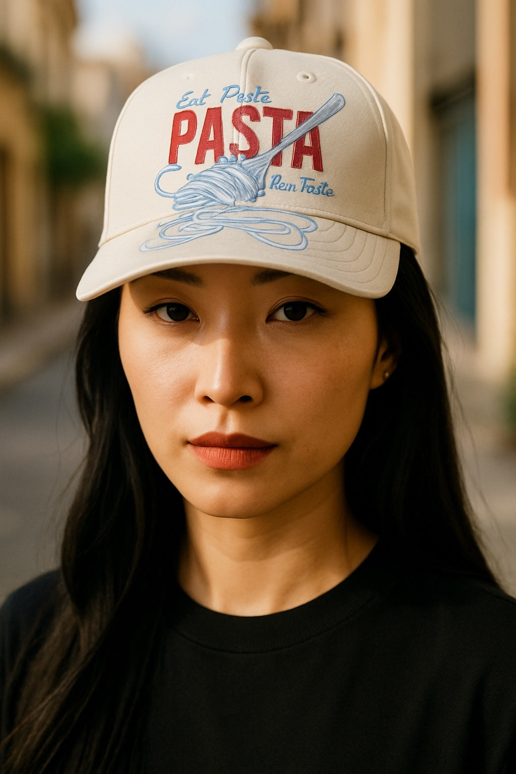 Eat Pasta Run Fasta Hat