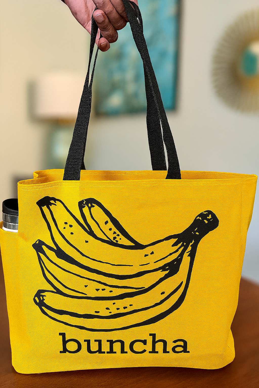 Buncha Bananas Grocery Tote Bag