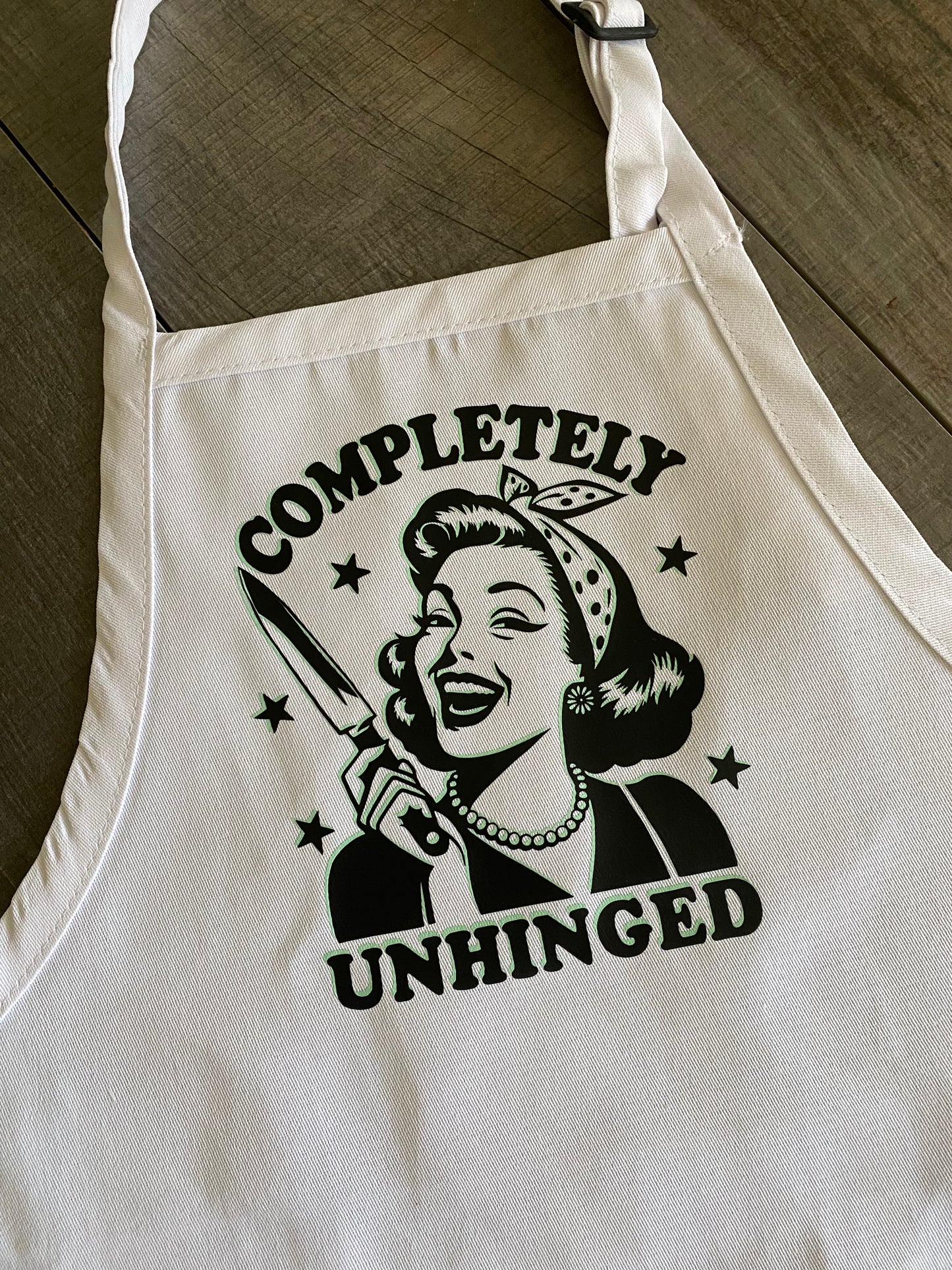 Completely Unhinged Apron