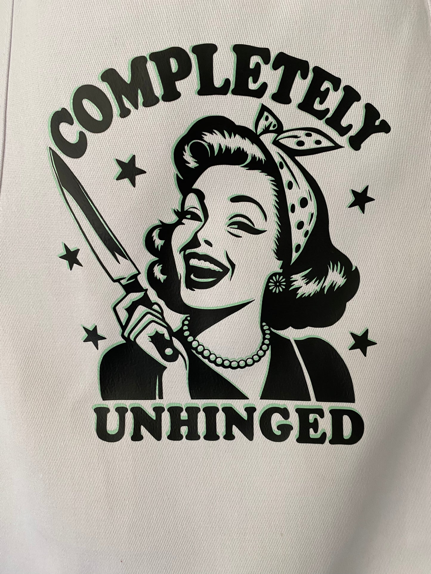 Completely Unhinged Apron