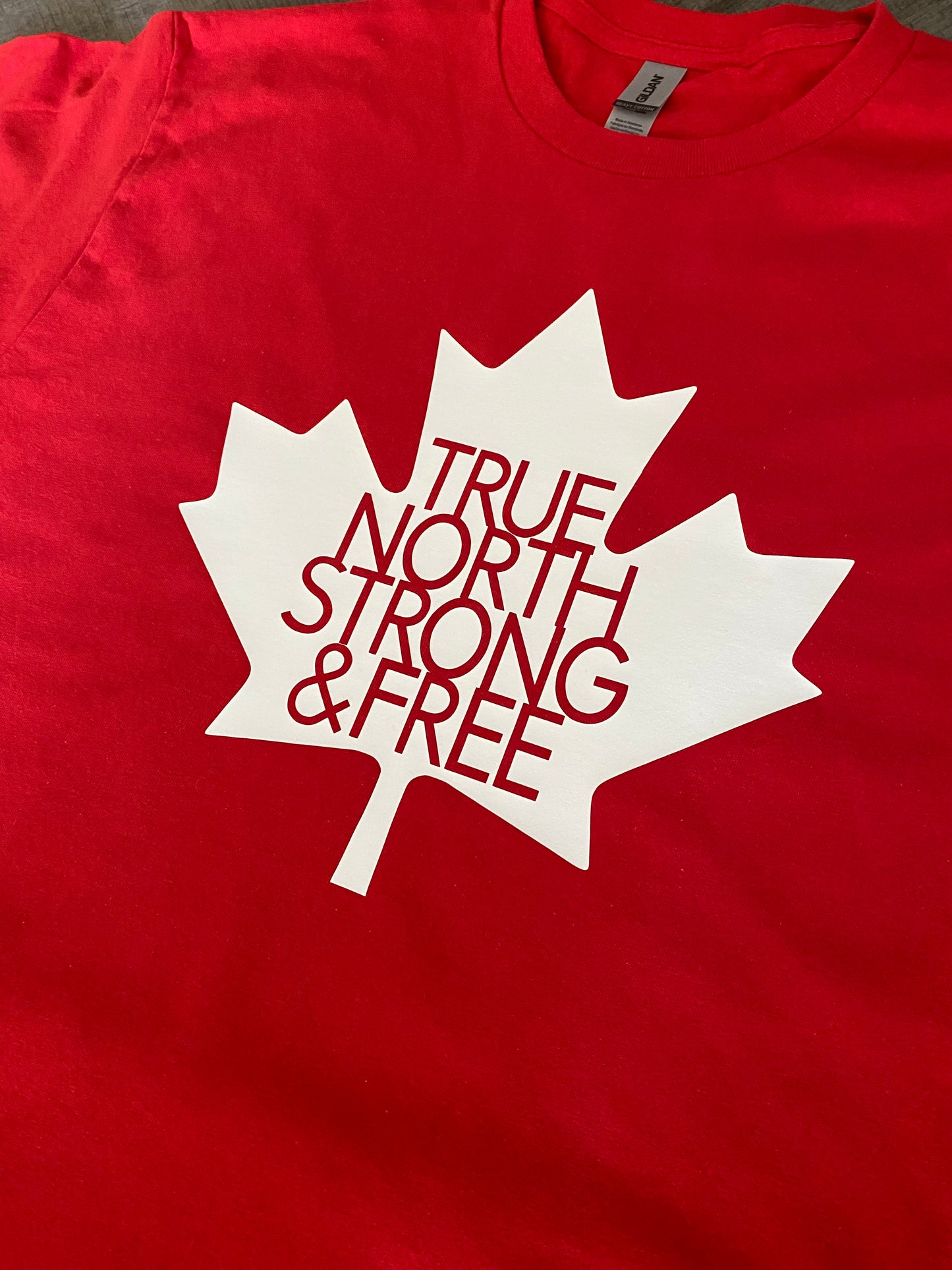 True North Adult T-Shirt (Red)