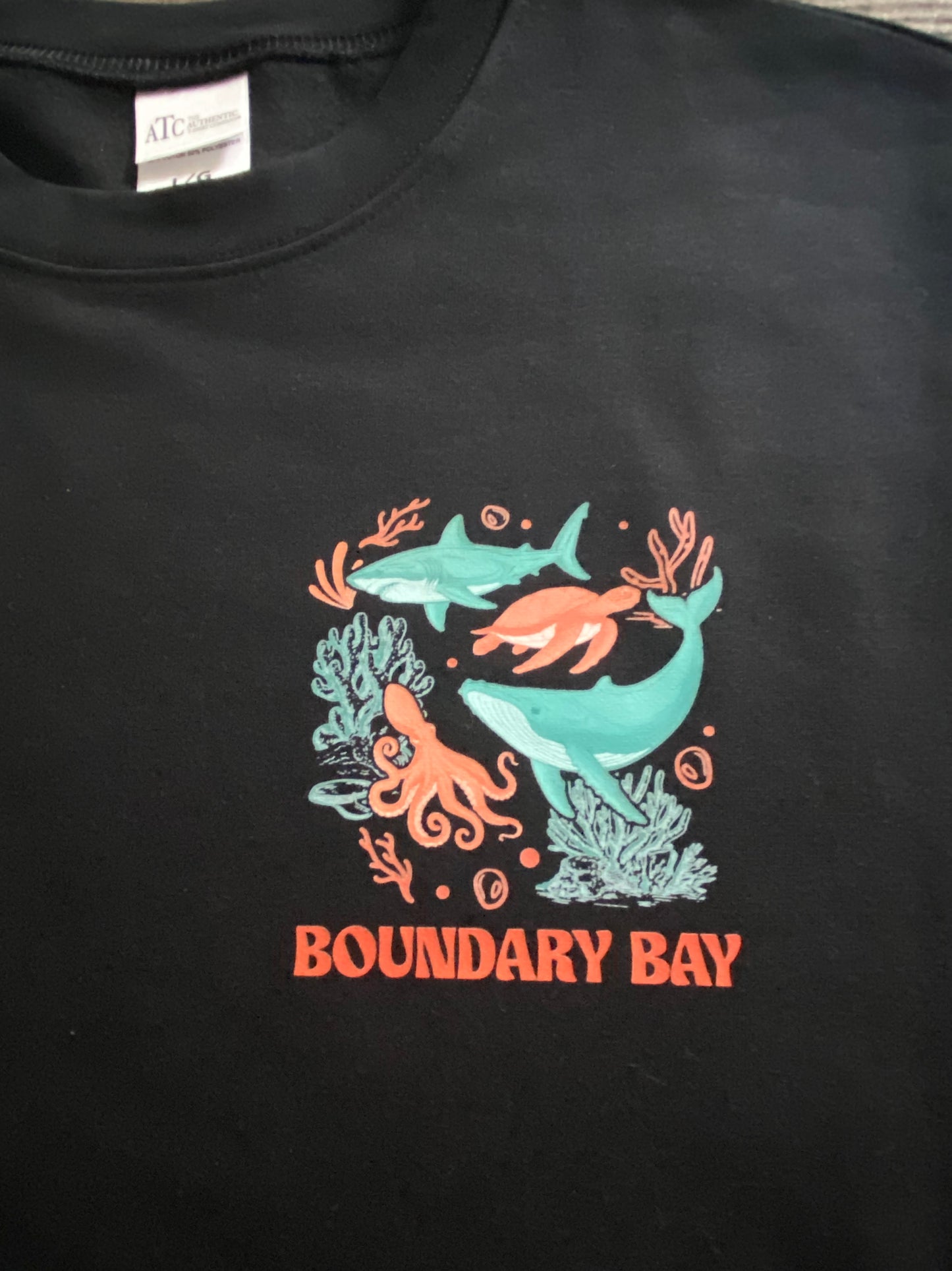 Respect The Locals BOUNDARY BAY Crew Sweatshirt