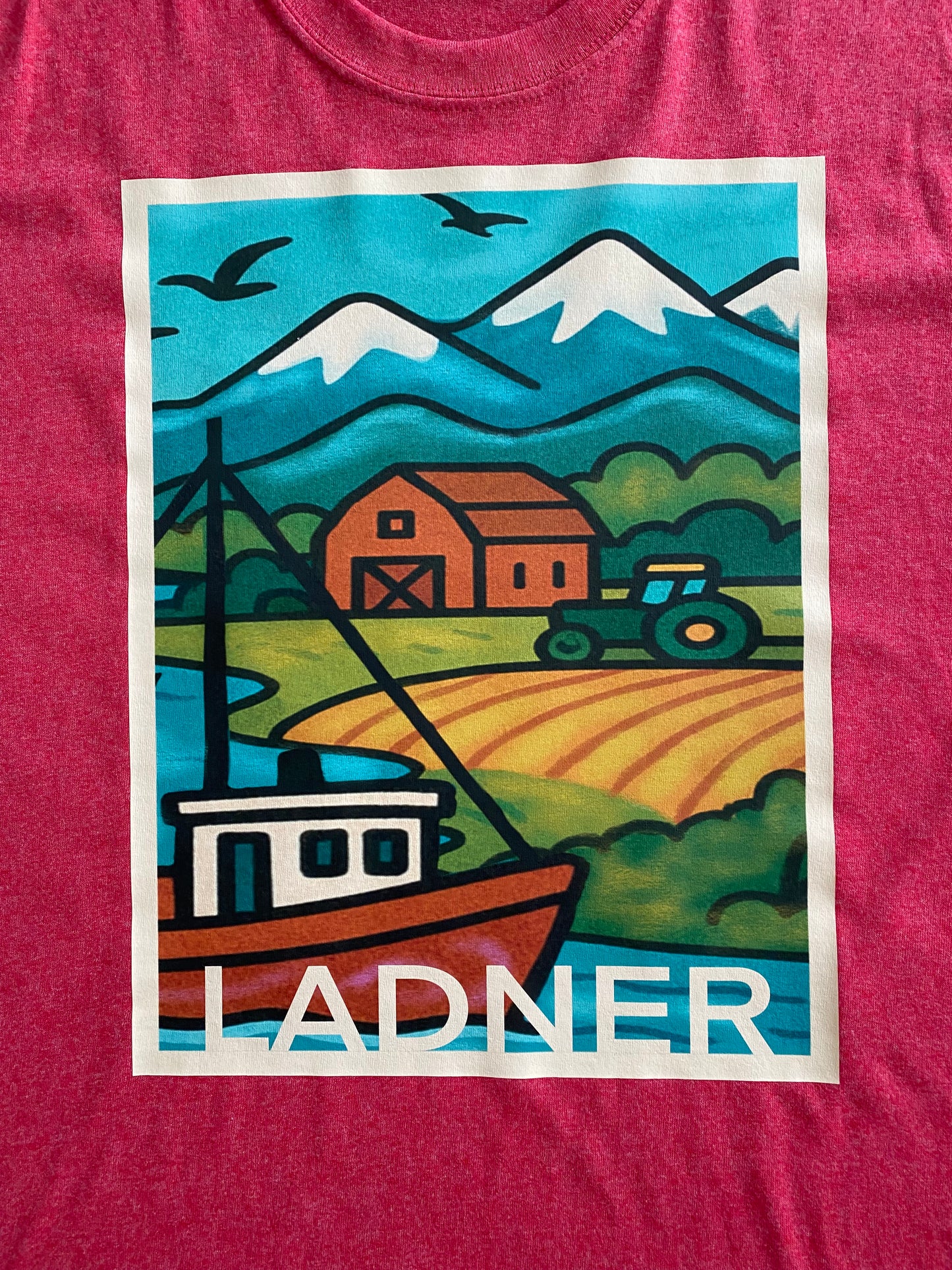 LADNER Red Tee