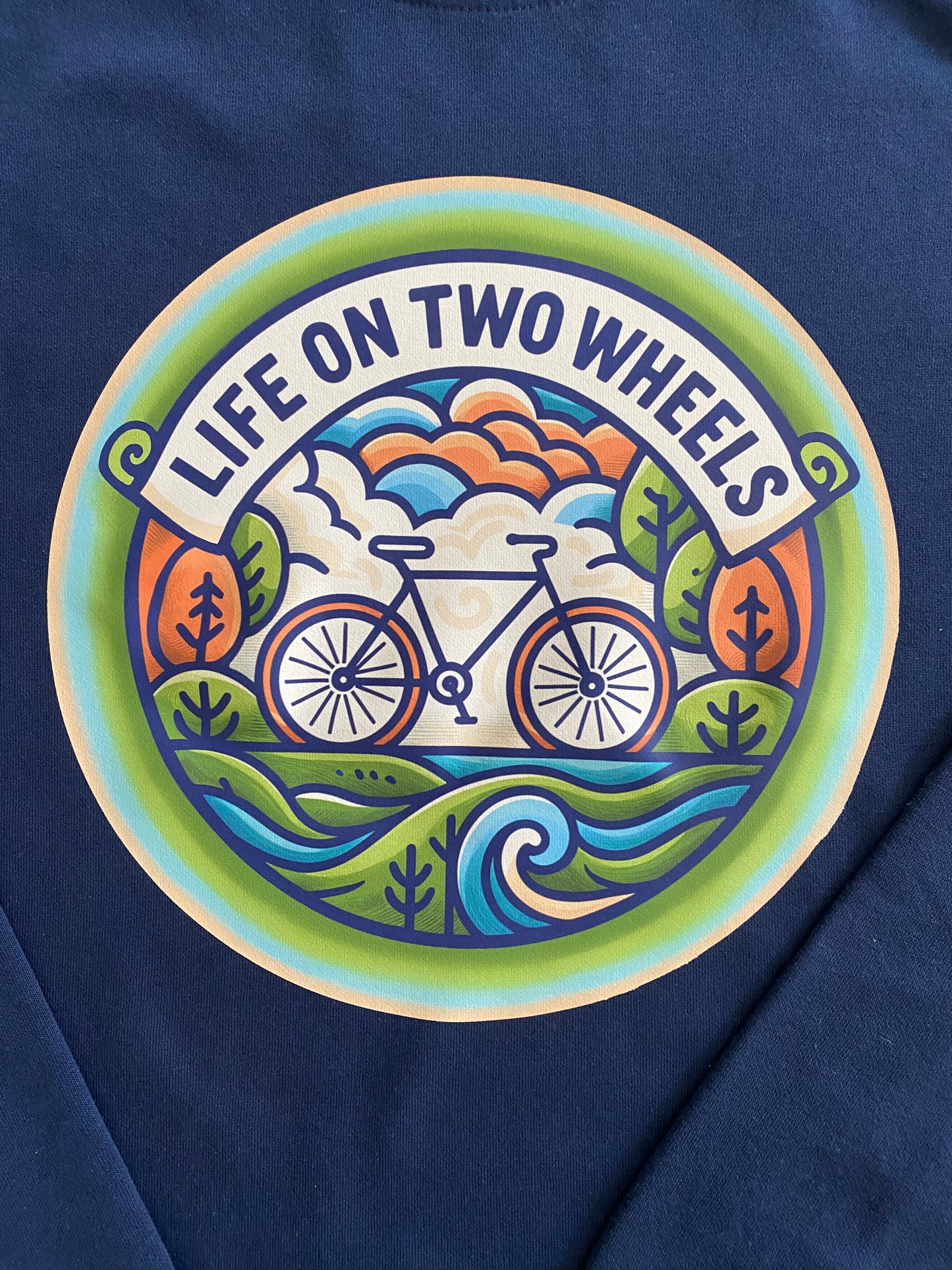 Life On Two Wheels Sweatshirt