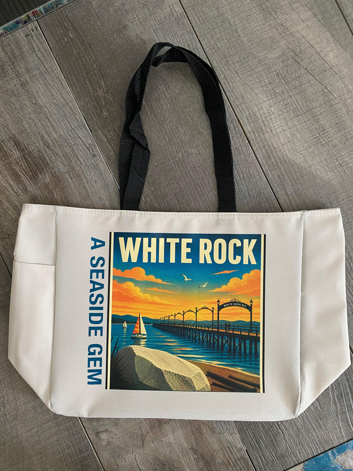 White Rock Seaside Gem Carryall Tote