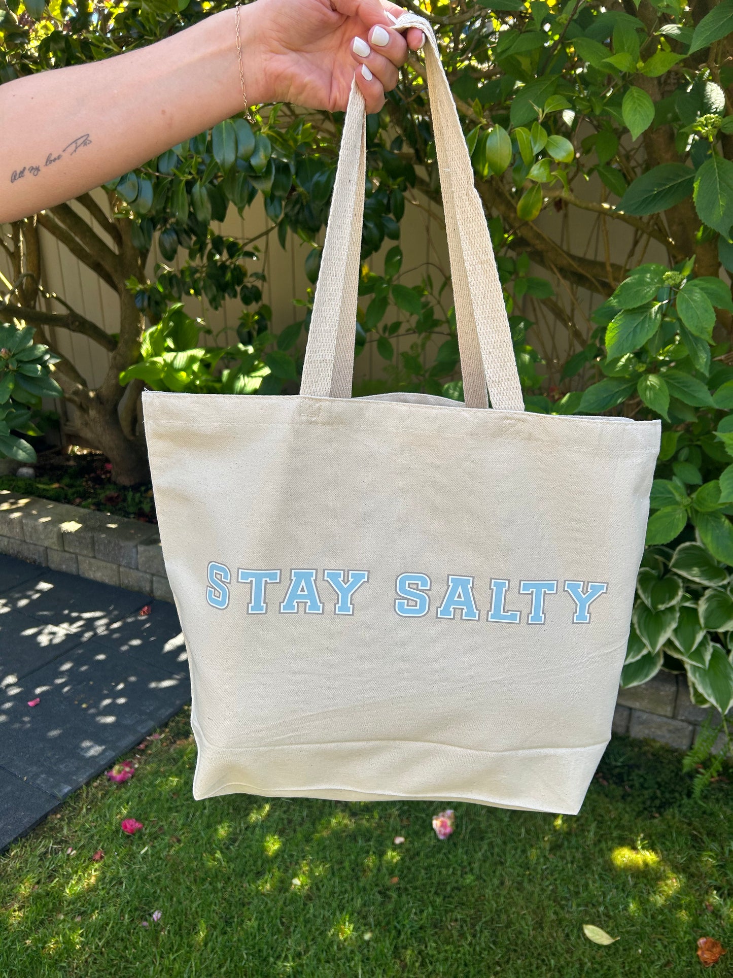 Salty Moms Beach Club Beach Bag