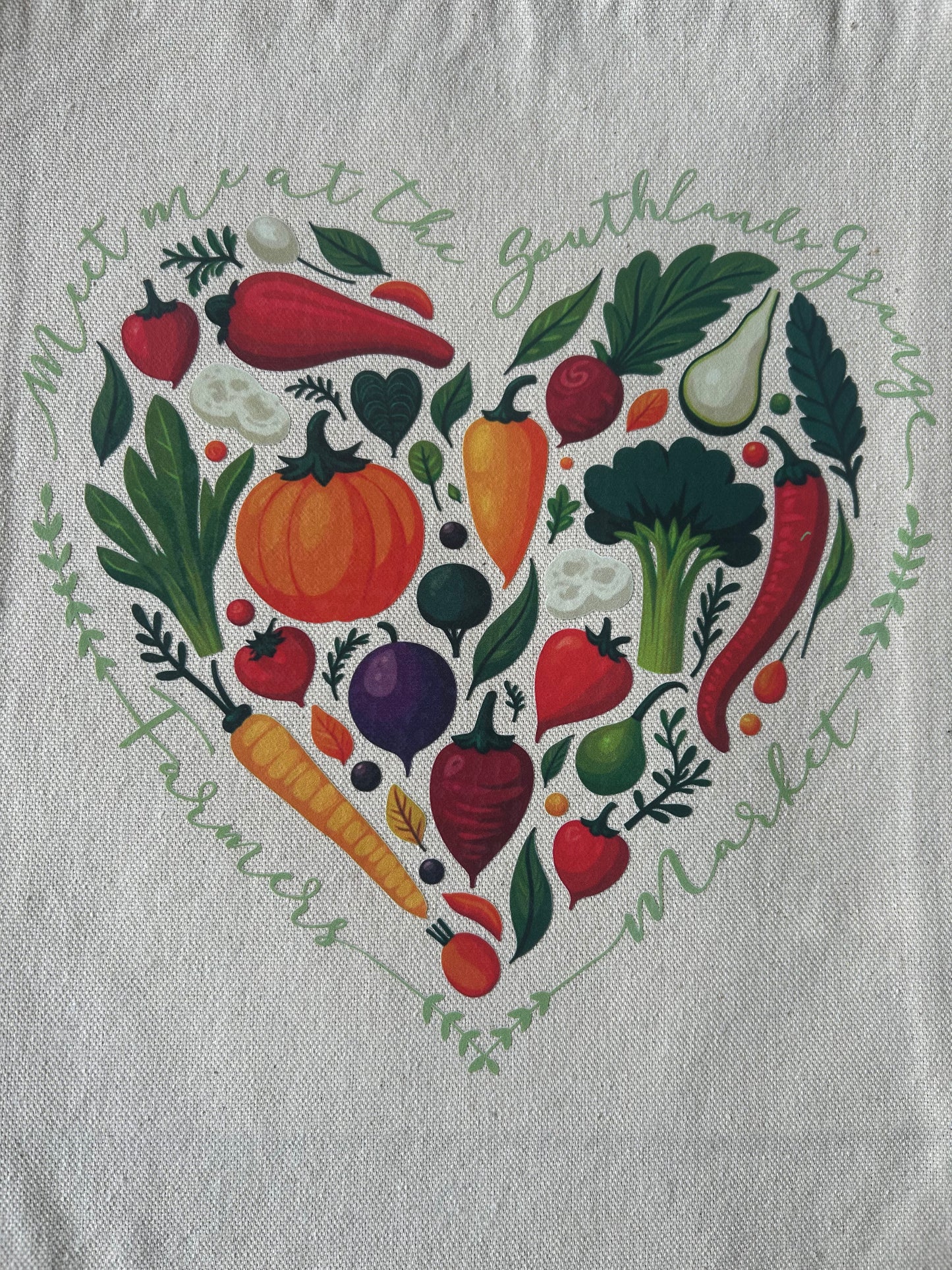 Southlands Natural Farmers Market Bag