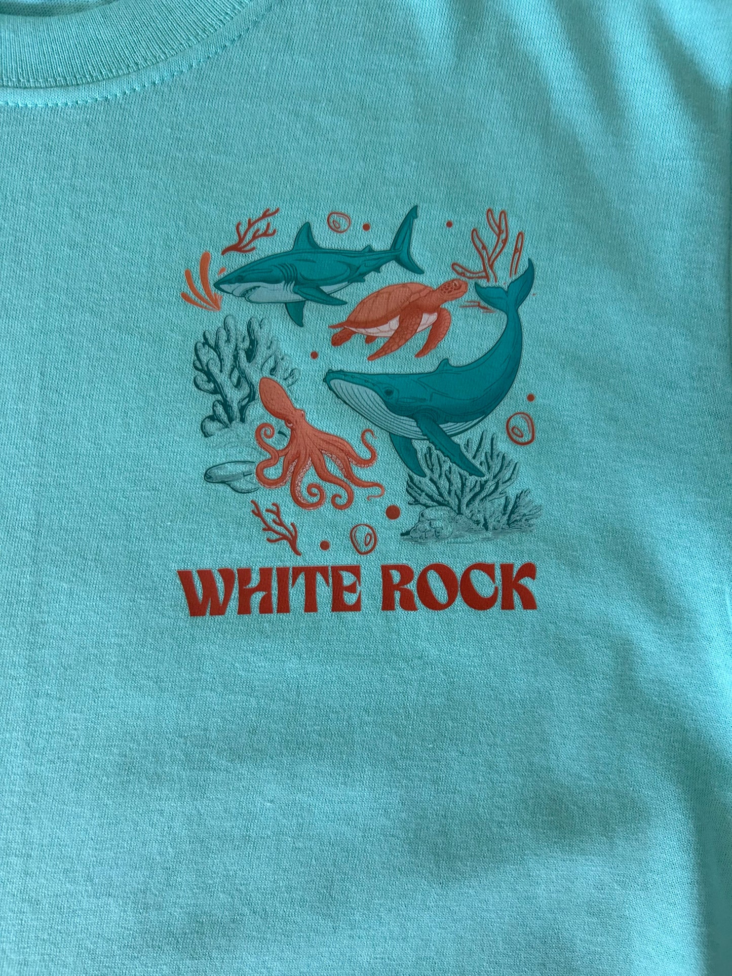 Respect The Locals WHITE ROCK Tee