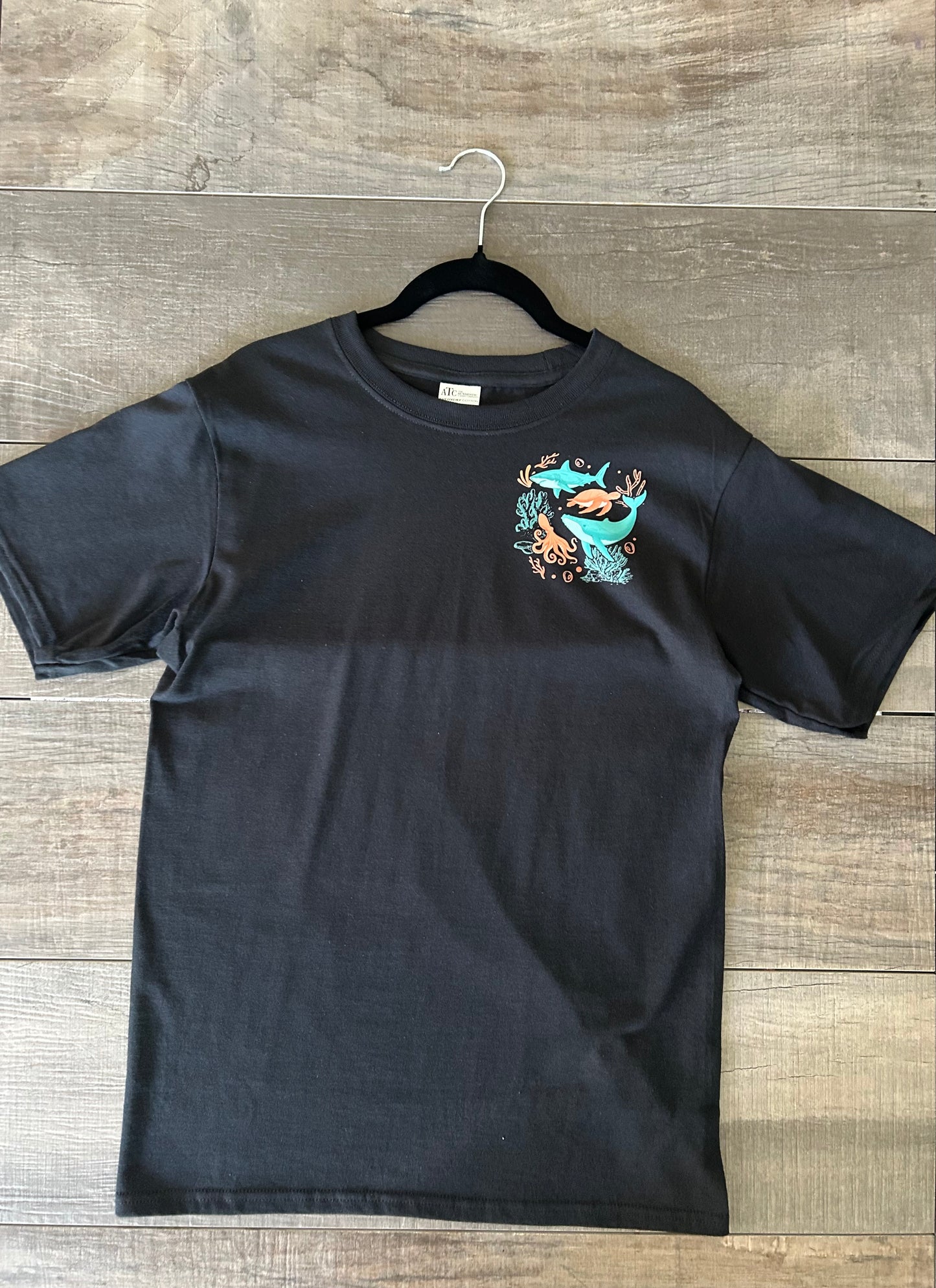 Respect The Locals Black Tee