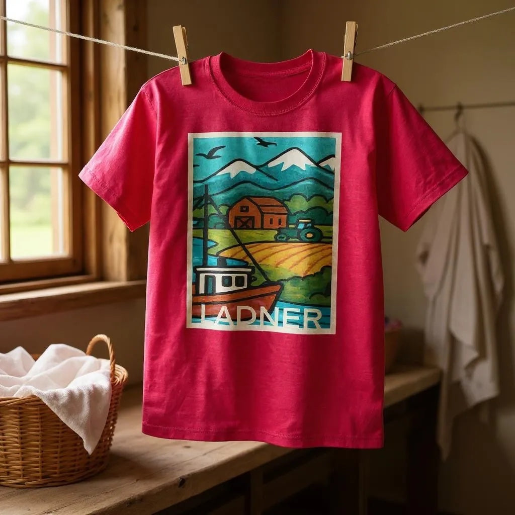 LADNER Red Tee