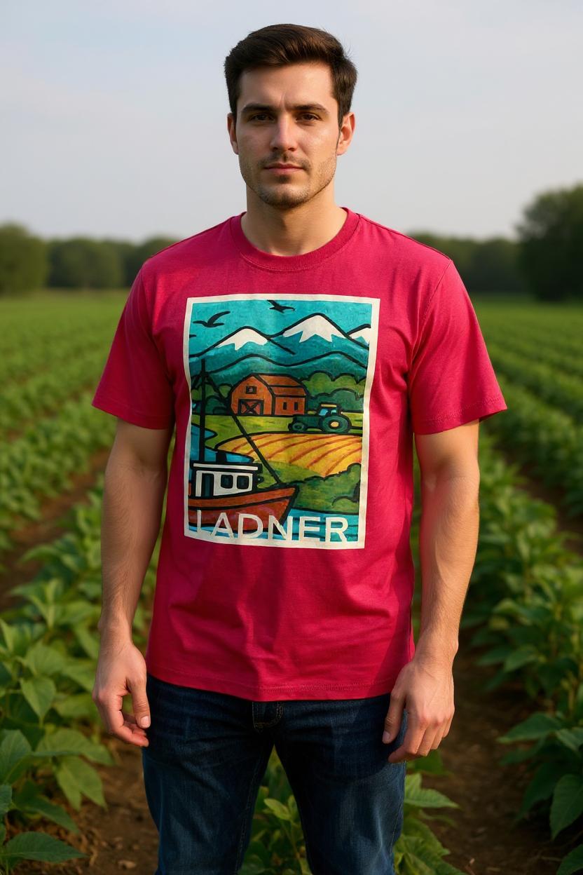 LADNER Red Tee