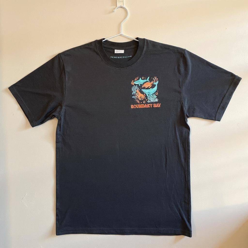 Respect The Locals BOUNDARY BAY Black Tee