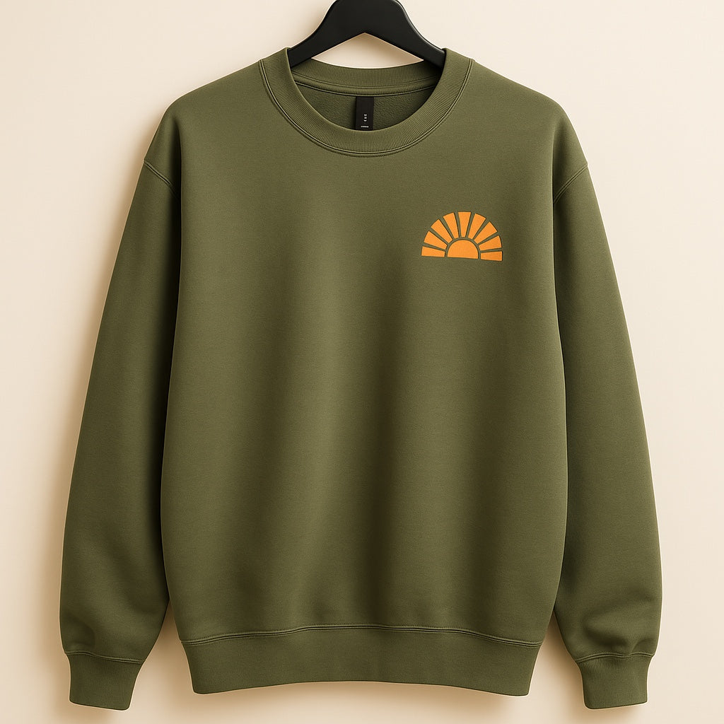 Here Comes the Sun Crew Neck Sweatshirt