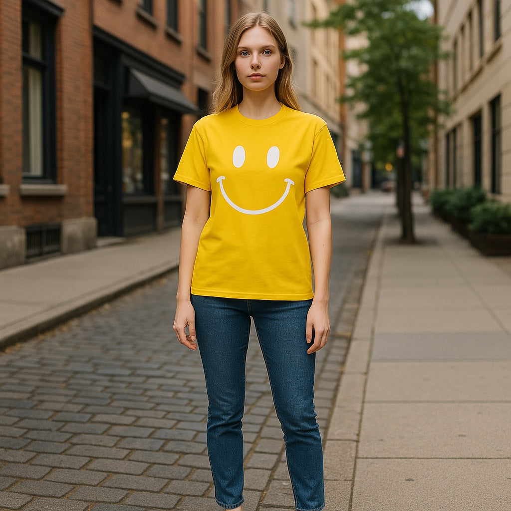 Happy Face Unisex T-Shirt