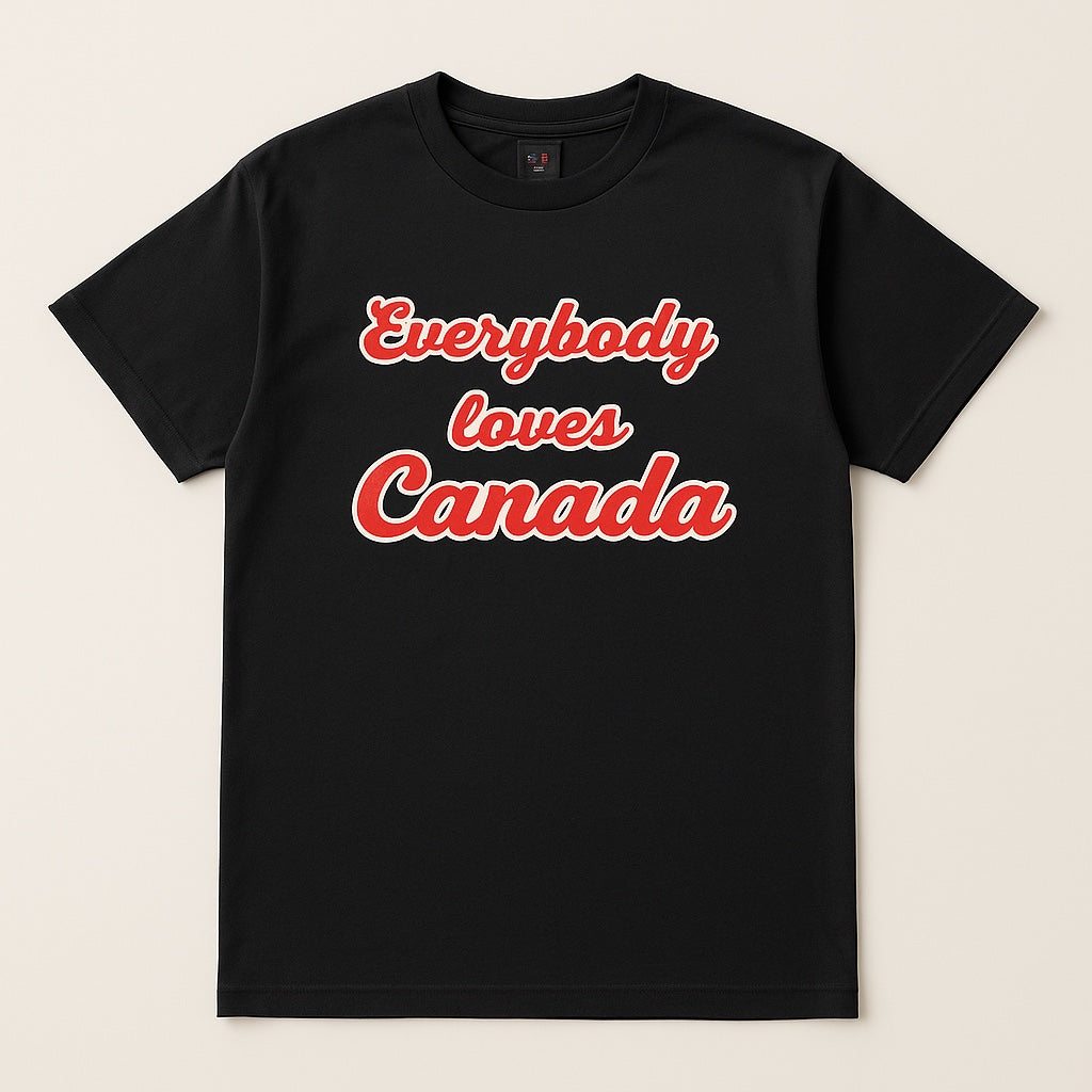 Everybody Loves Canada T-Shirt (Black)