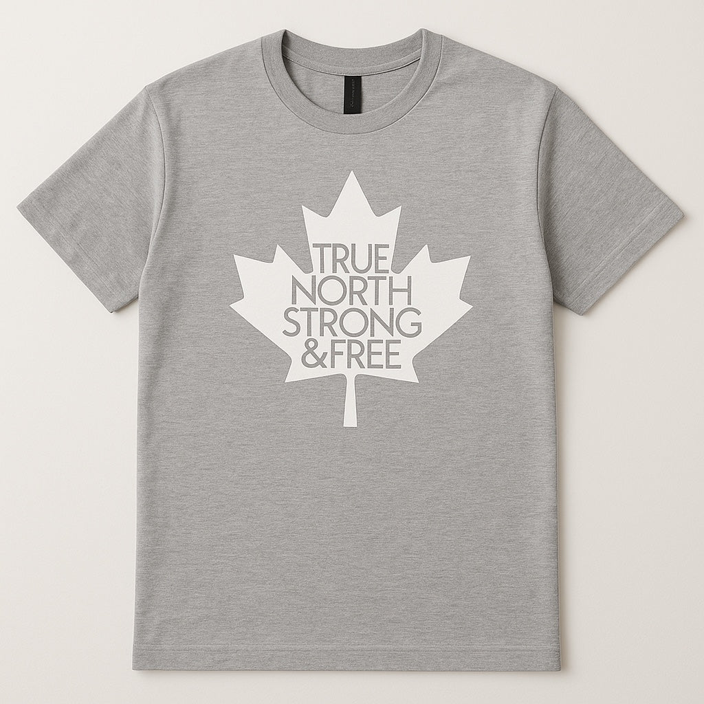 True North Adult T-Shirt (Grey)