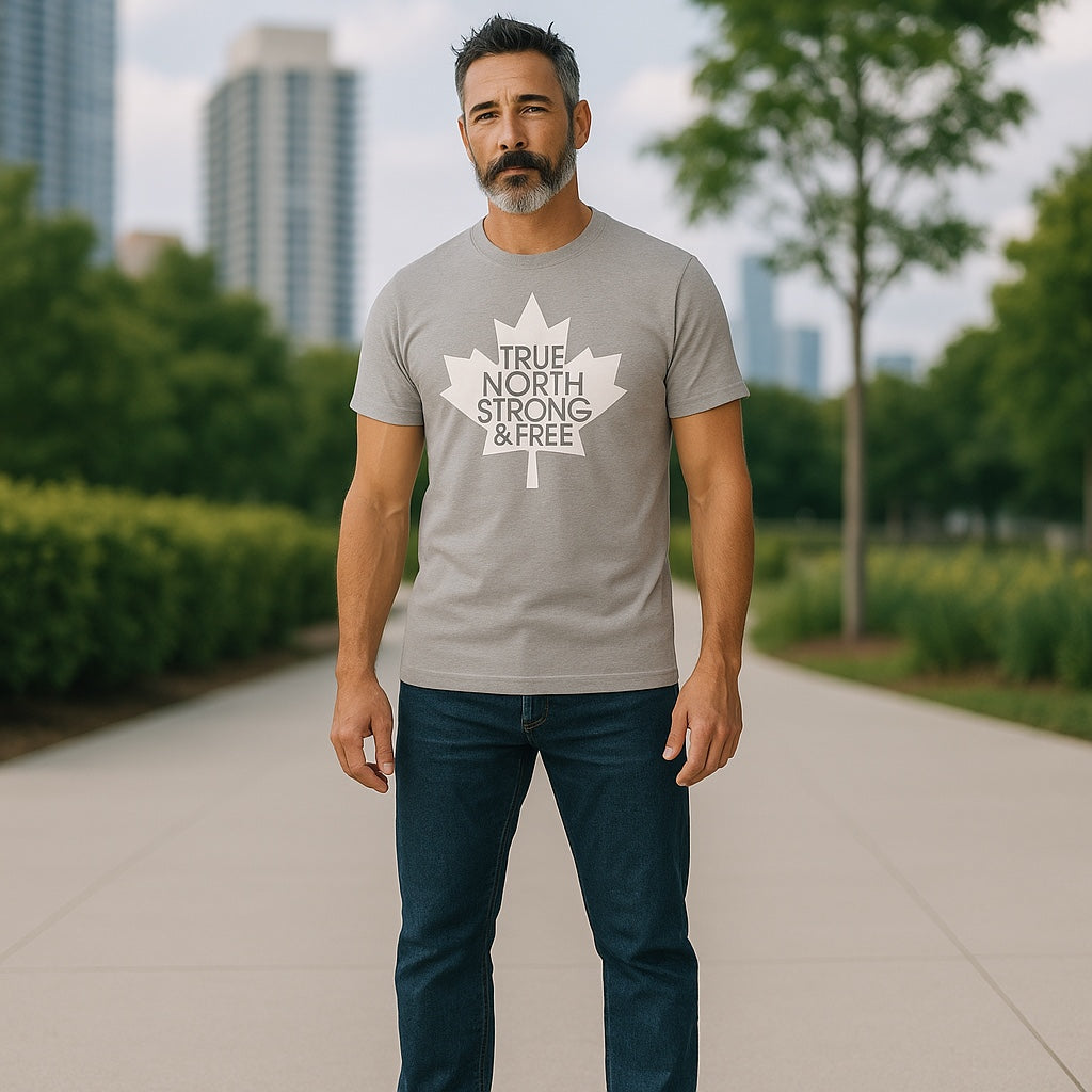 True North Adult T-Shirt (Grey)