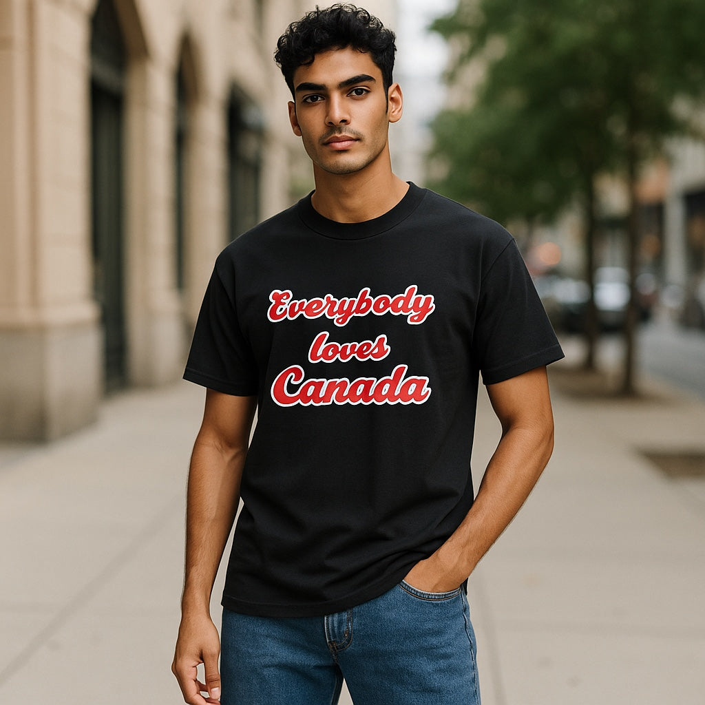 Everybody Loves Canada T-Shirt (Black)