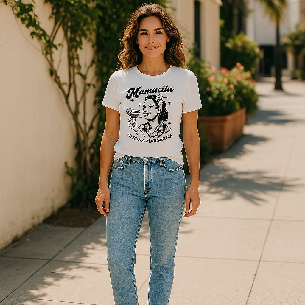 Mamacita Needs a Margarita Women's (White)