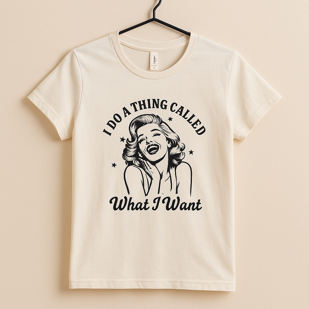 I Do A Thing Women's T-Shirt (White)