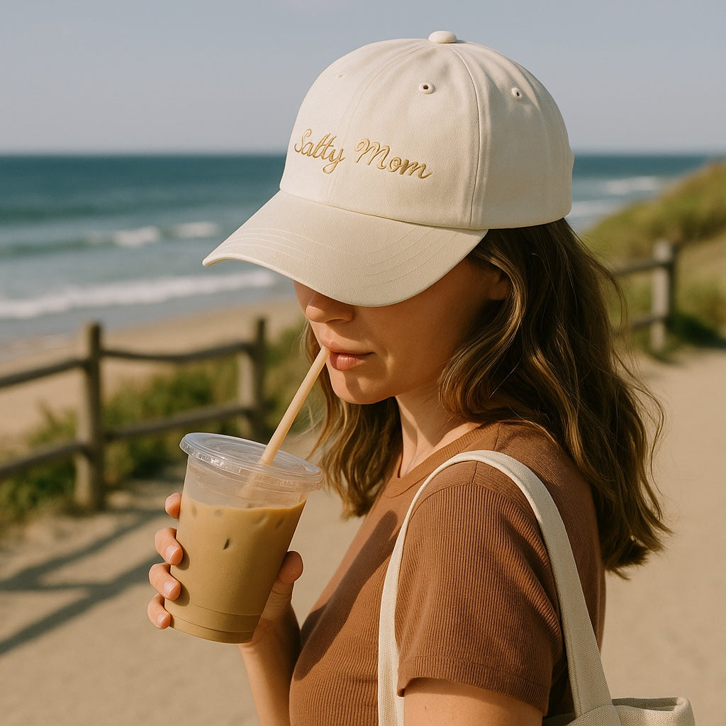 Salty Mom Cap (White)