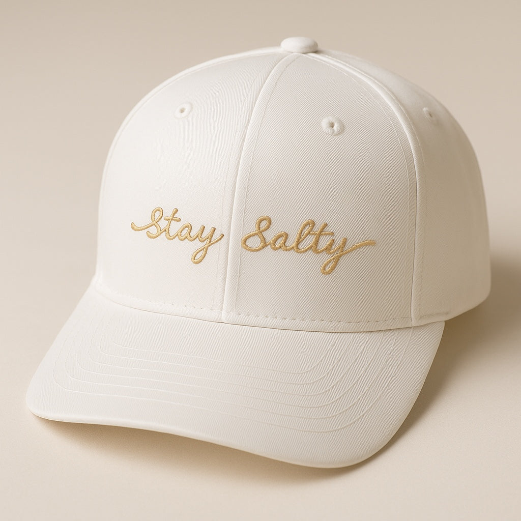 Stay Salty Cap (White)
