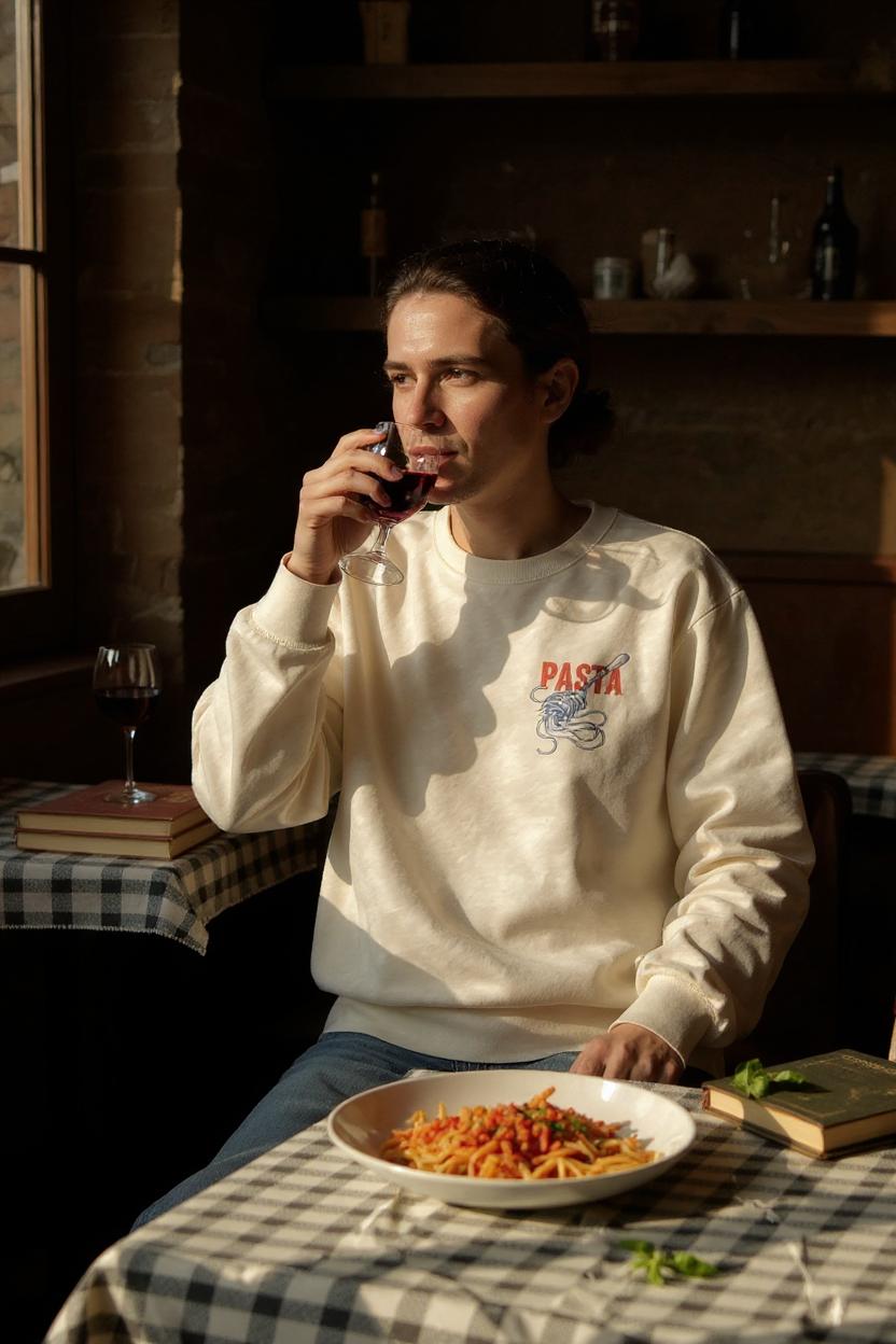 Pasta Club Crew Sweatshirt