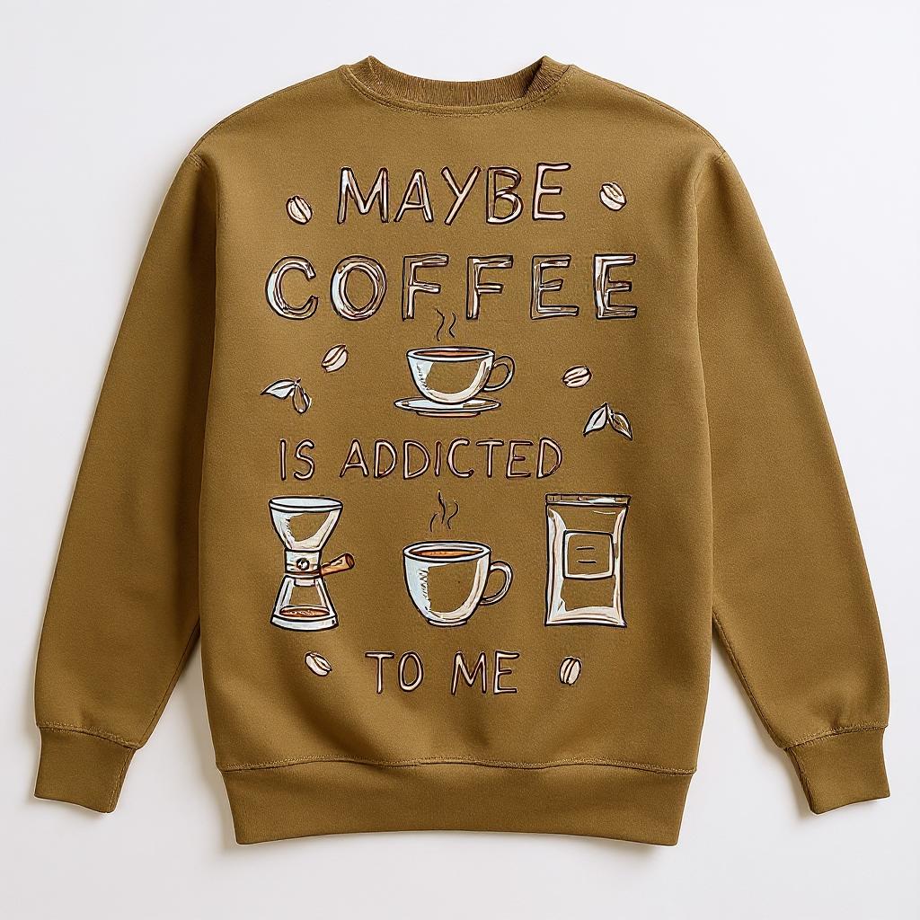 Coffee Addict Crew Sweatshirt