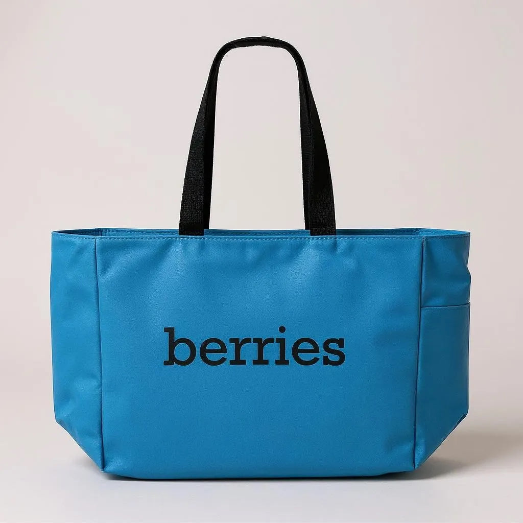 Ooh Blueberries Grocery Tote Bag