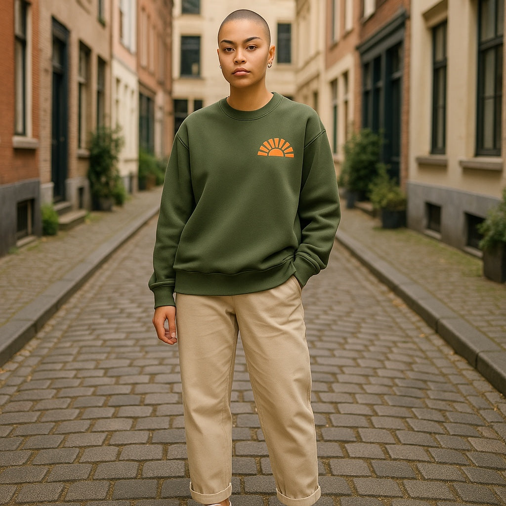 Here Comes the Sun Crew Neck Sweatshirt