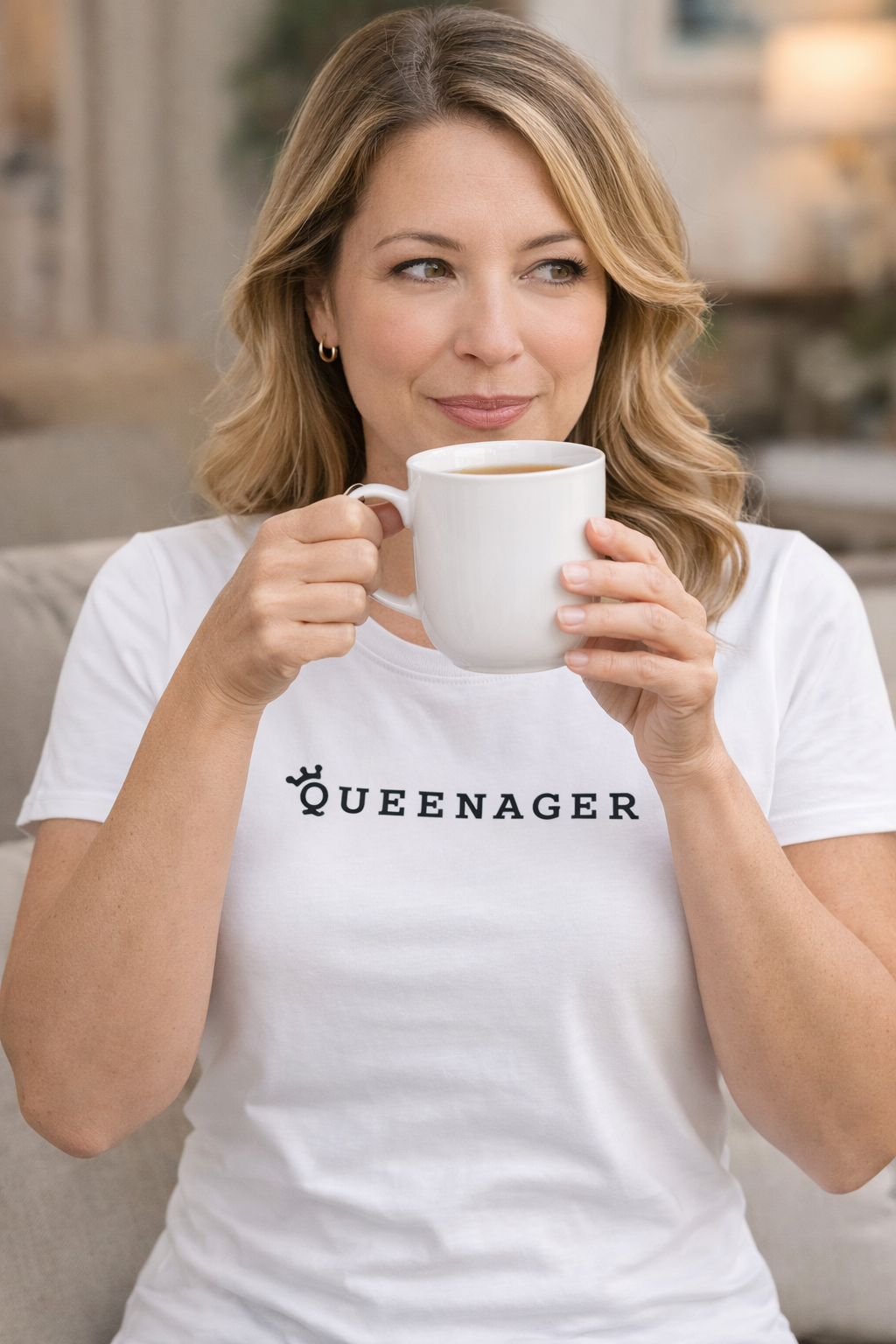 QUEENAGER Ladies Tee