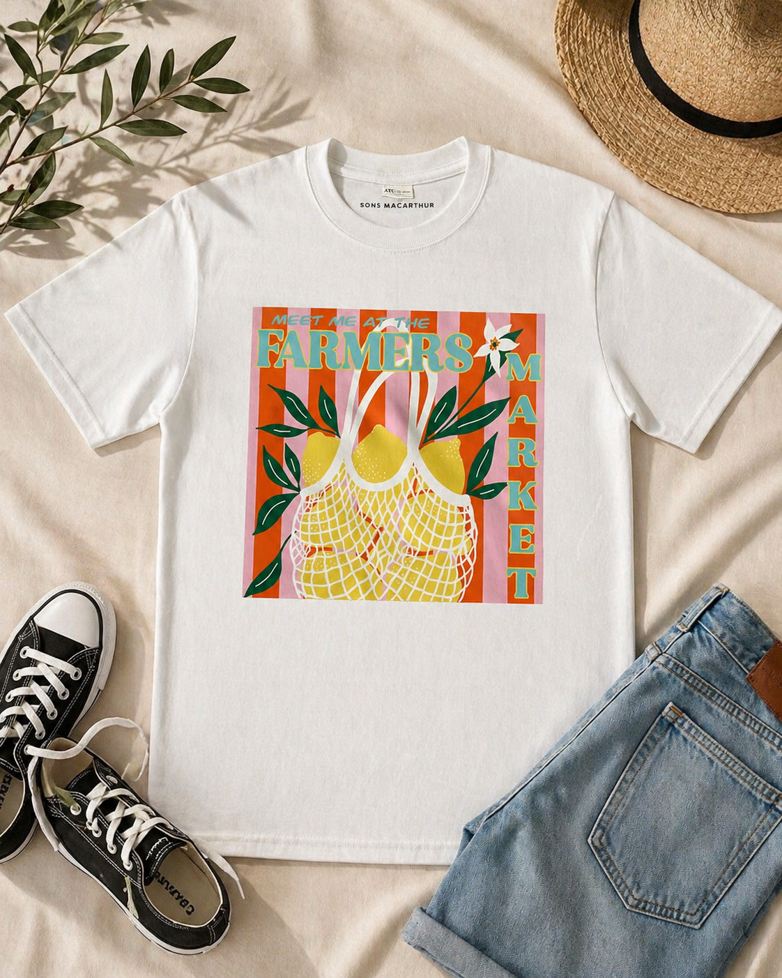 Meet Me At The FARMERS MARKET Tee