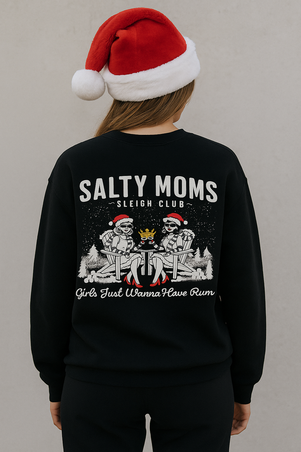 Salty Moms Sleigh Sweatshirt