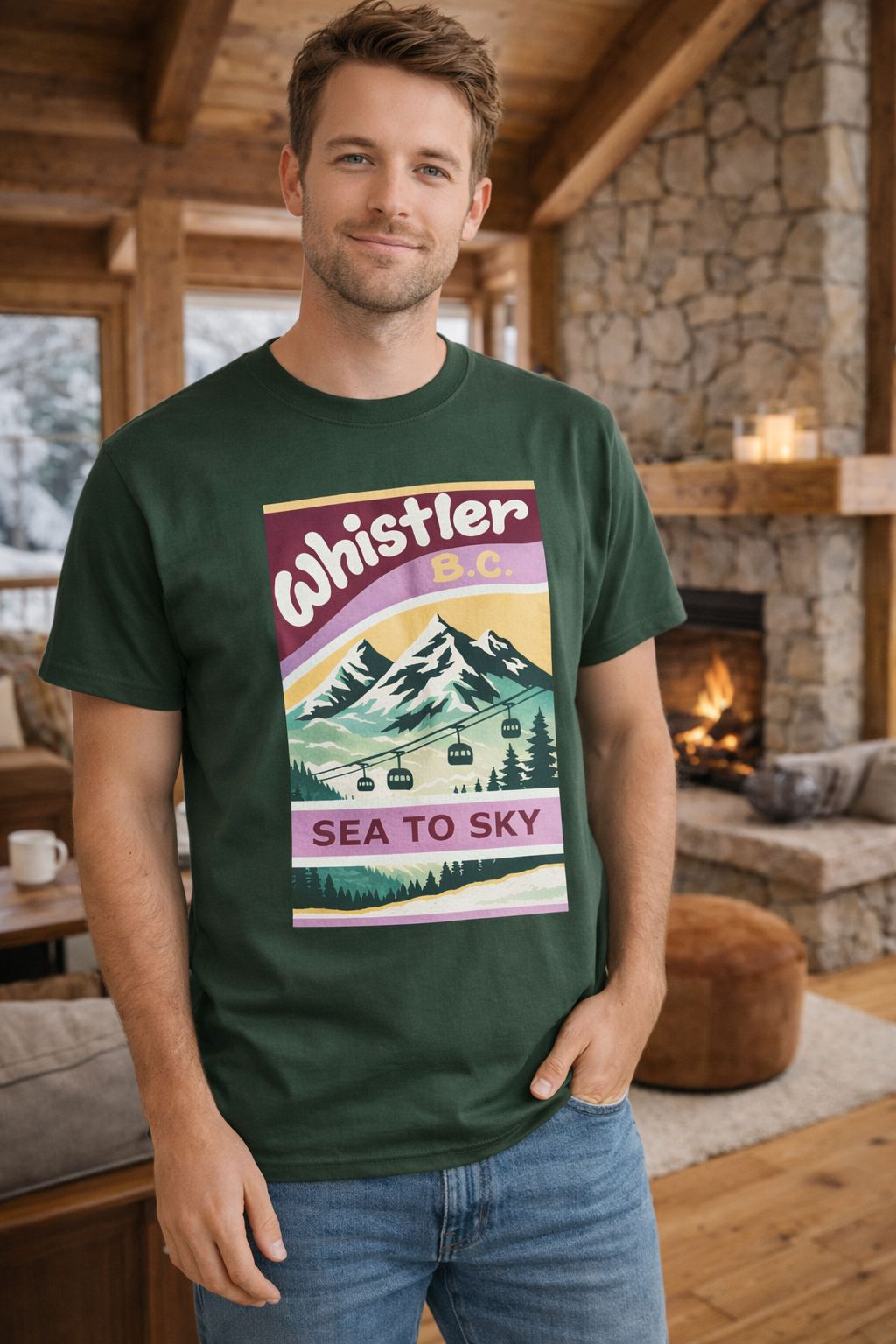 WHISTLER Sea To Sky Tee Shirt