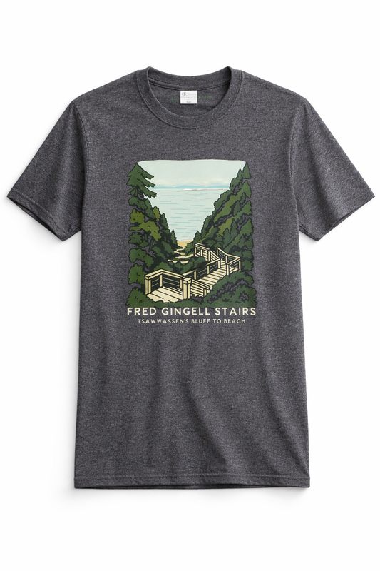 FRED GINGELL STAIRS T-shirt