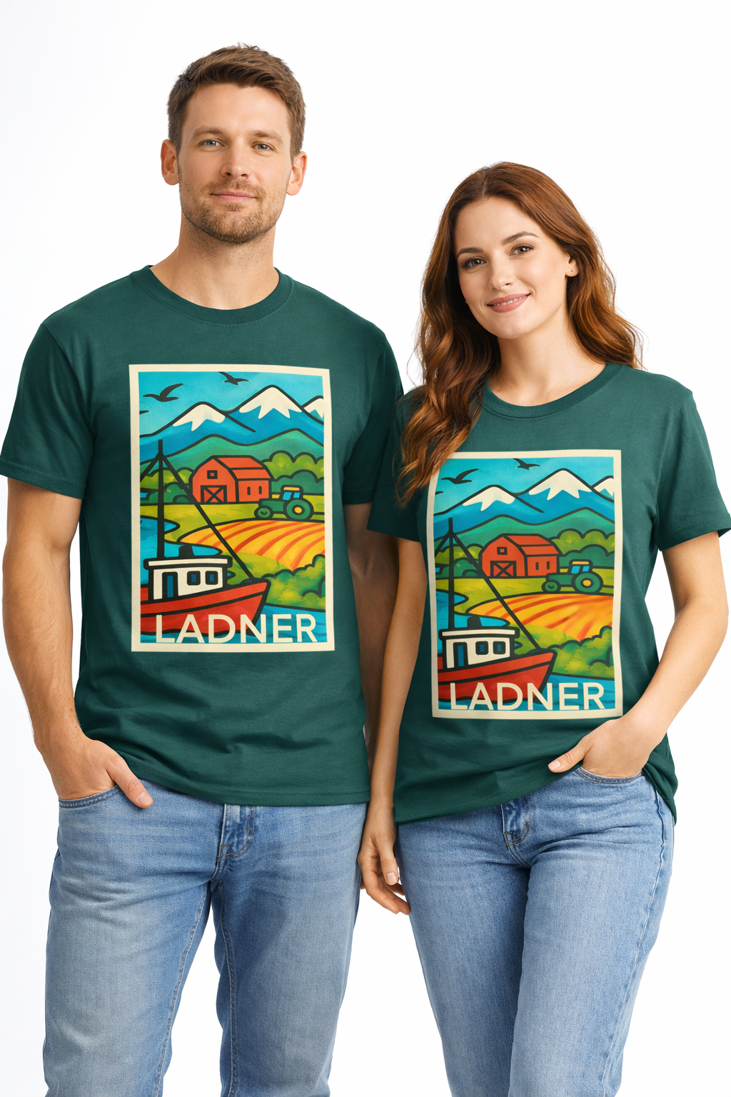 Ladner Dark Green T-Shirt