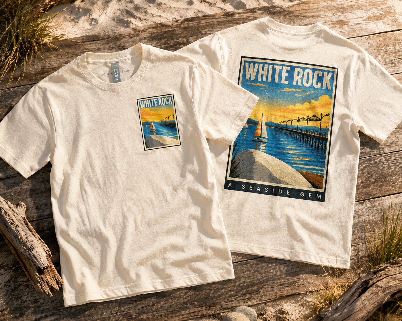 White Rock Seaside Gem Tee