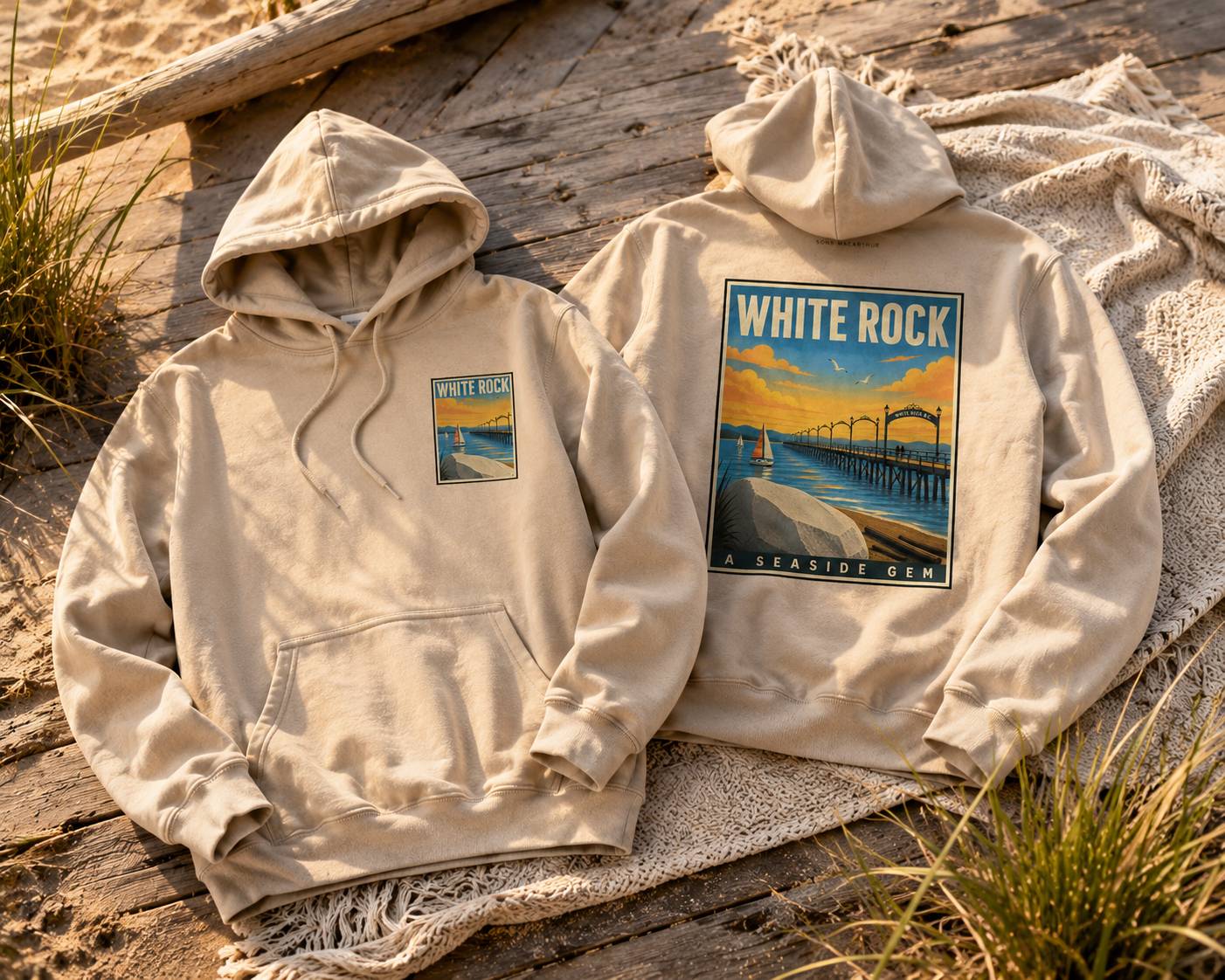 White Rock Seaside Gem Hoodie