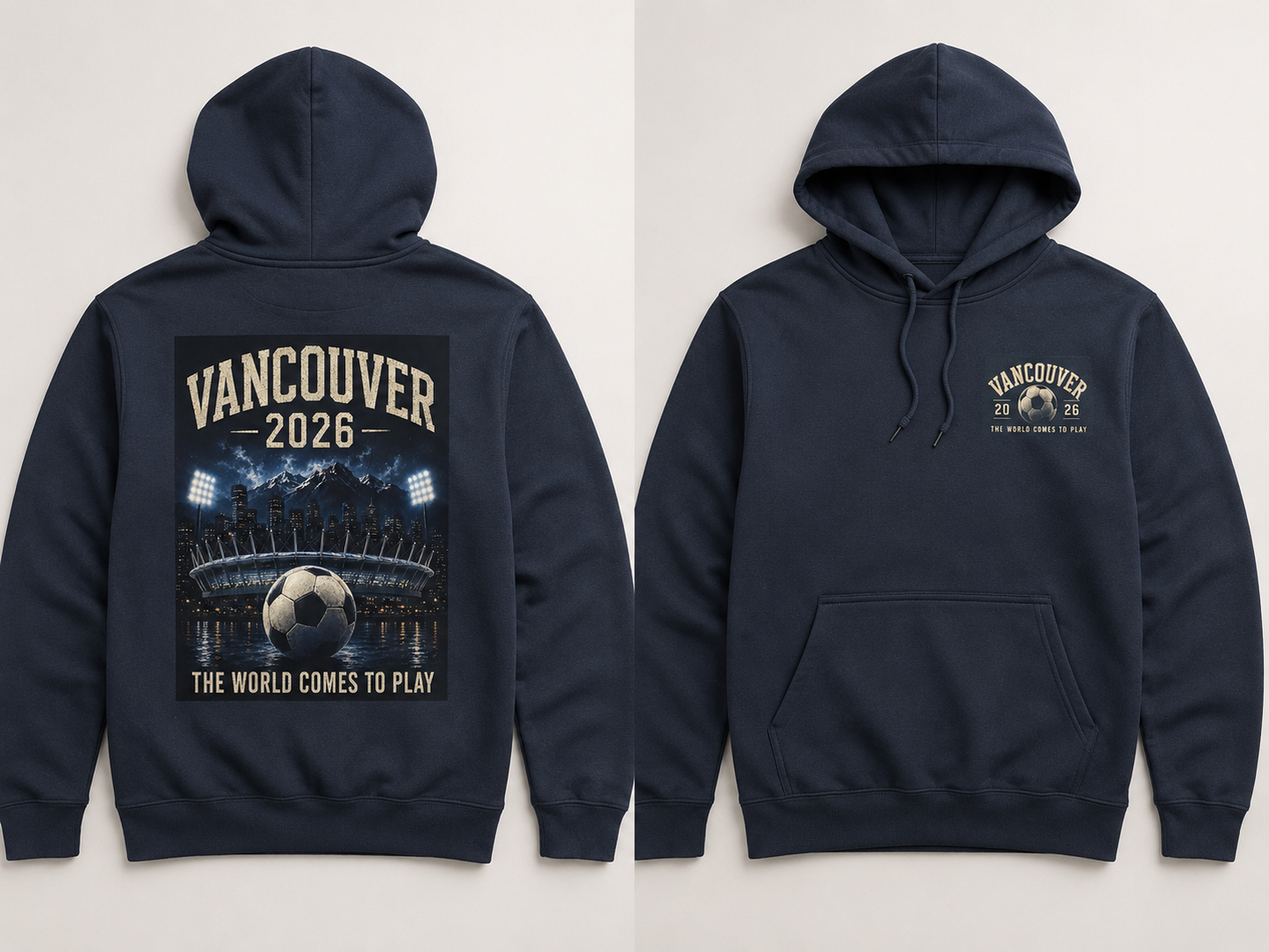 Vancouver 2026 SOCCER Adult Hoodie