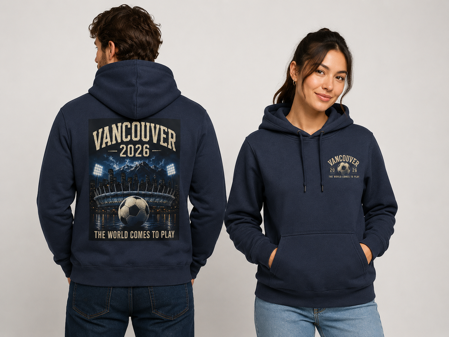 Vancouver 2026 SOCCER Adult Hoodie