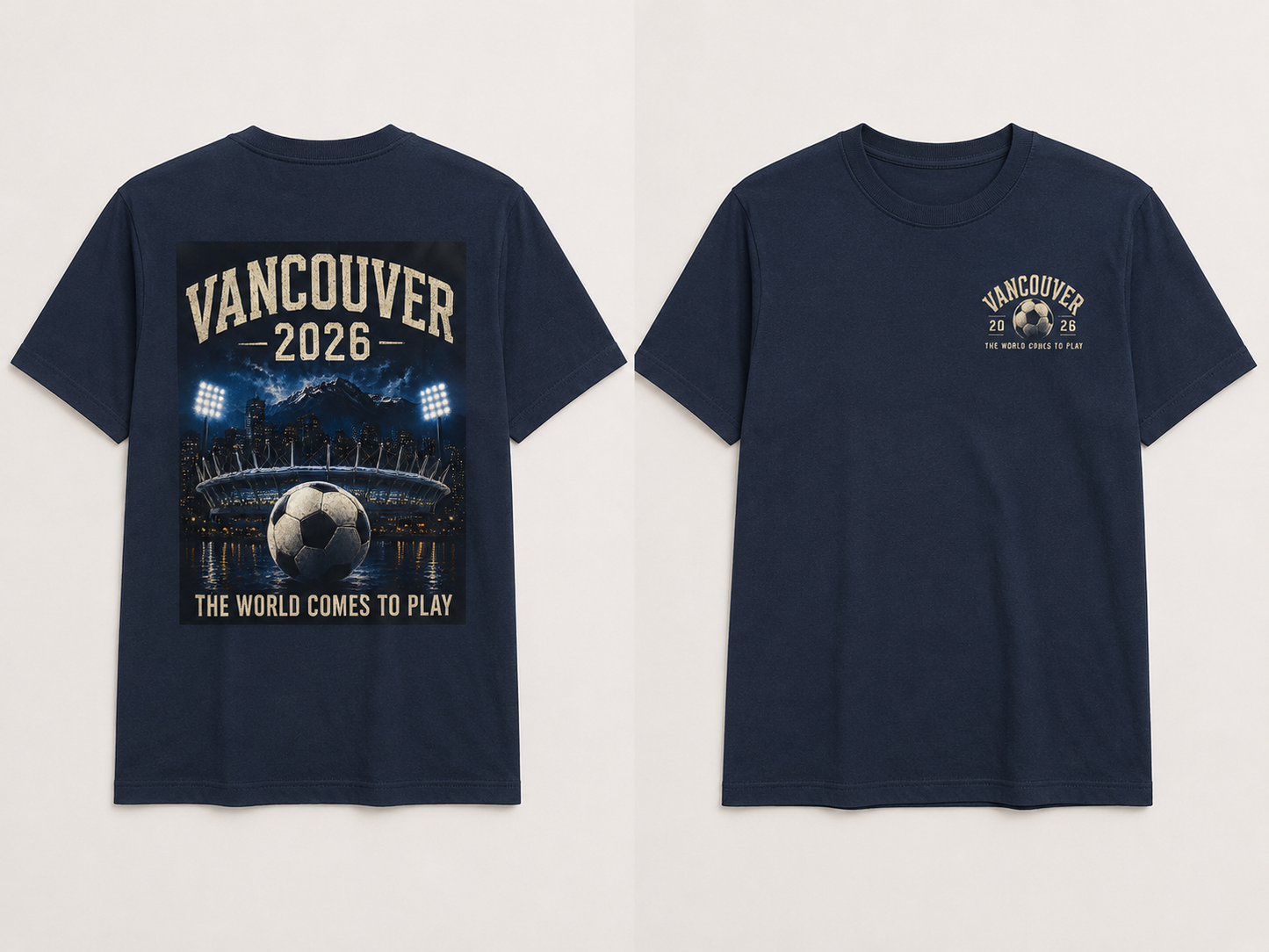 Vancouver 2026 SOCCER Adult Tee