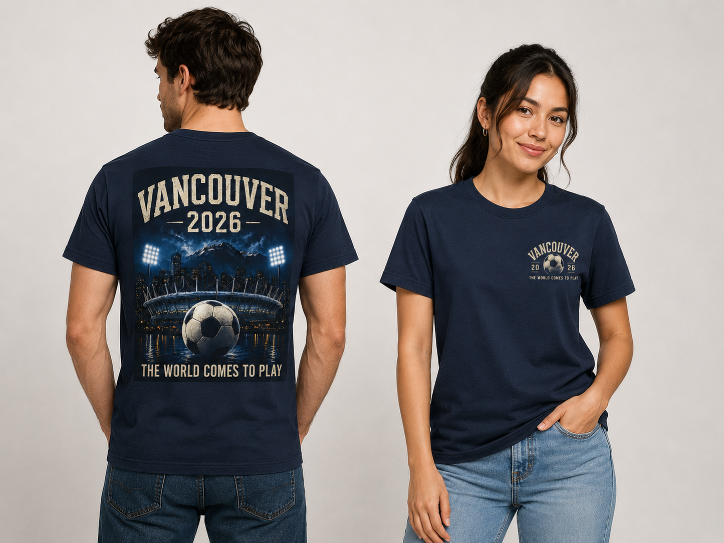 Vancouver 2026 SOCCER Adult Tee